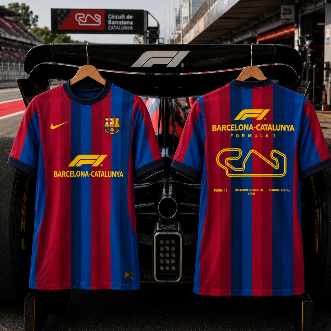 Camiseta Circuito Barcelona